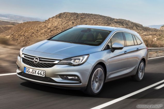 Opel Astra Sports Tourer 1.6 CDTI ecoFLEX-Motorisierung mit Start Stop System 6-Gang